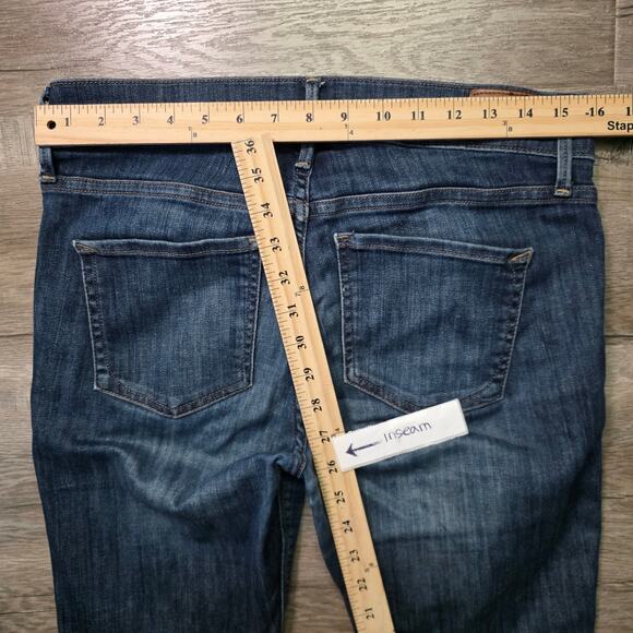 Express Cropped Jeggings Mid Rise Womens Size 8 Style 029080159 - Picture 6 of 9